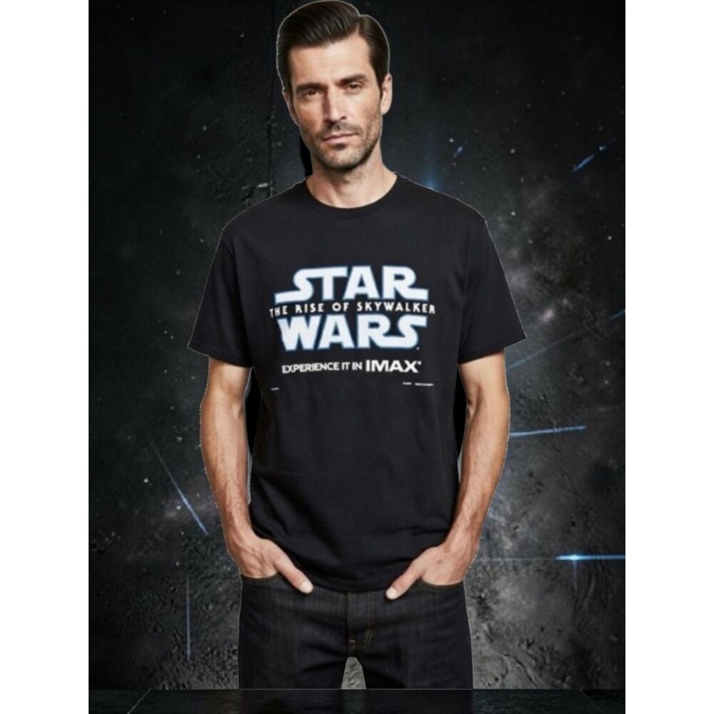 Star Wars The Rise of Skywalker Black Graphic Tee Size M